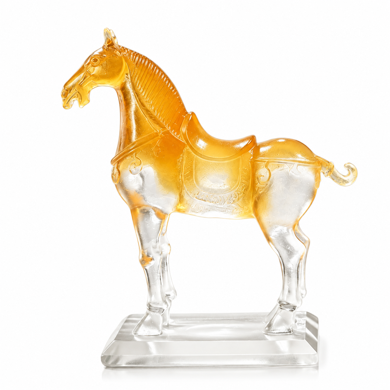 Lucky Horse Ornament | Qing & Tang Style Home and Office Gift Decor